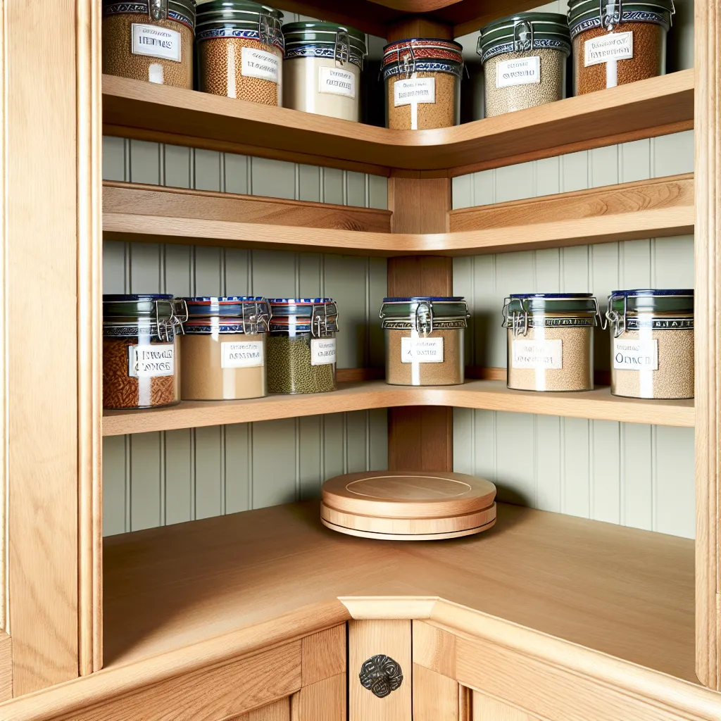 Corner Pantry Solution