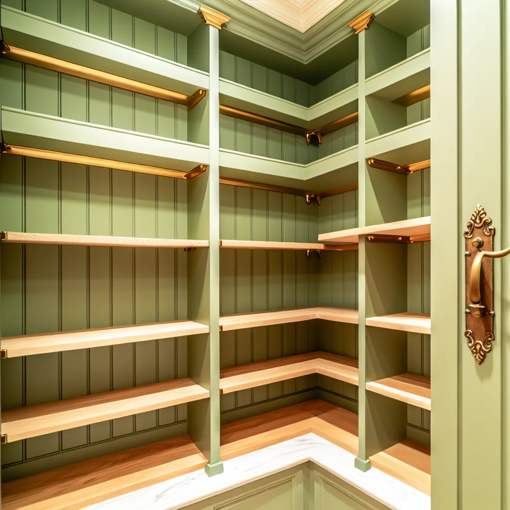 Sage Green Pantry